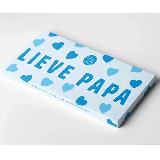 Voor Jou Wensreep Lieve Pap melkchocolade reep