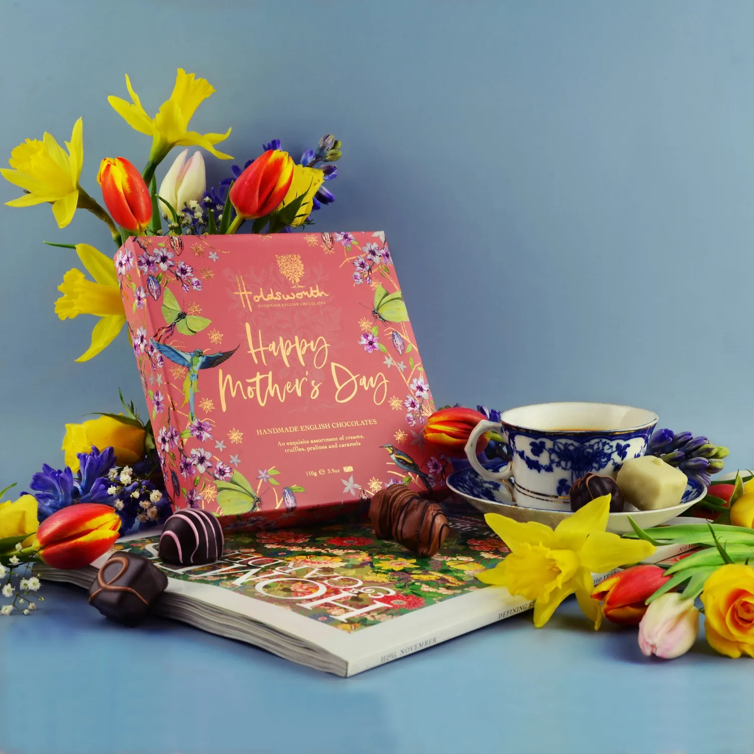 Holdsworth Happy Mother's Day Gift Box chocolade 110g assorti