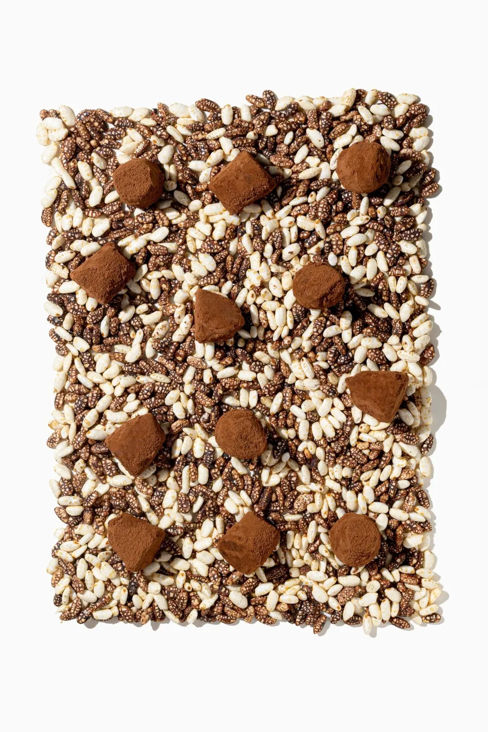 WOW Chocolao Crispy Rice Truffels Pot 130g knapperig