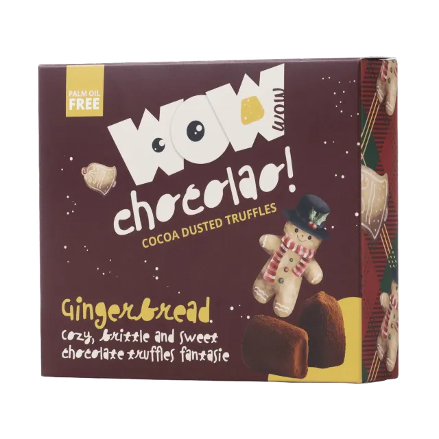 WOW Chocolao Peperkoek Chocoladetruffels XL Doos 250g Kerst