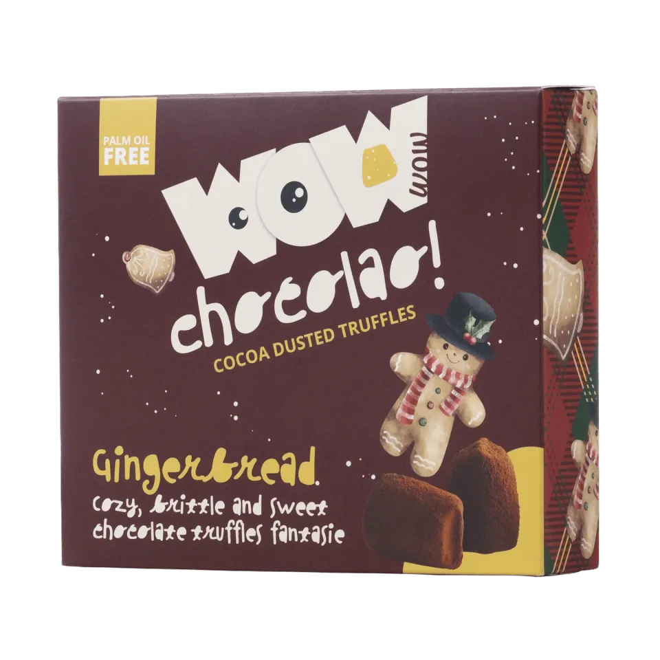 WOW Chocolao Peperkoek Chocoladetruffels XL Doos 250g Kerst