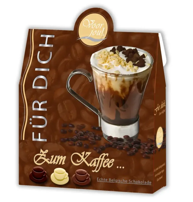 Voor jou Für Dich Zum Kaffee chocolade cadeau