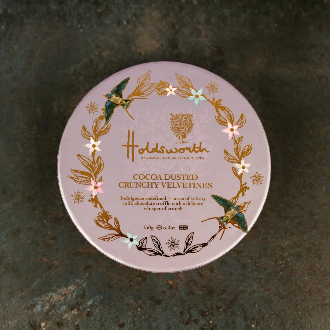 Holdsworth Cocoa Dusted Crunchy Velvetines truffels 150g melk