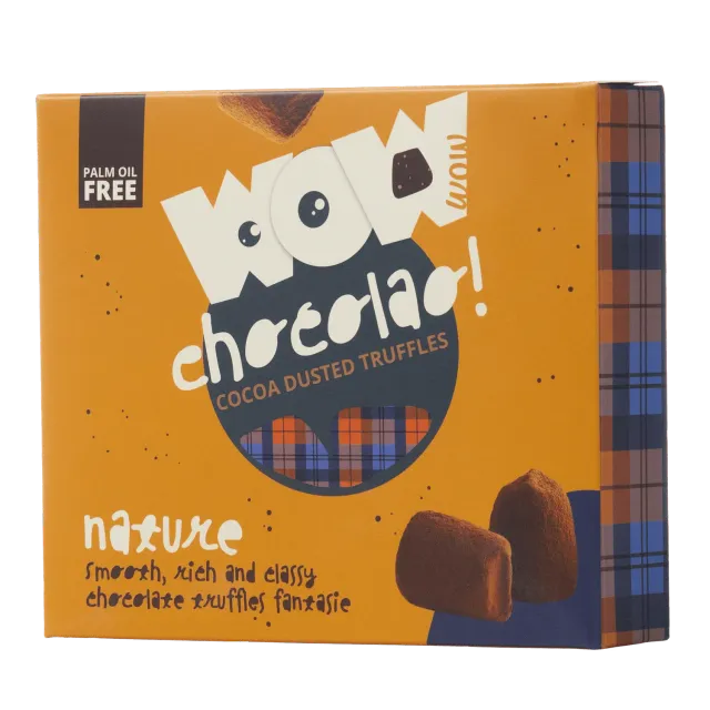 WOW Chocolao Klassiek Chocoladetruffels XL 250g puur