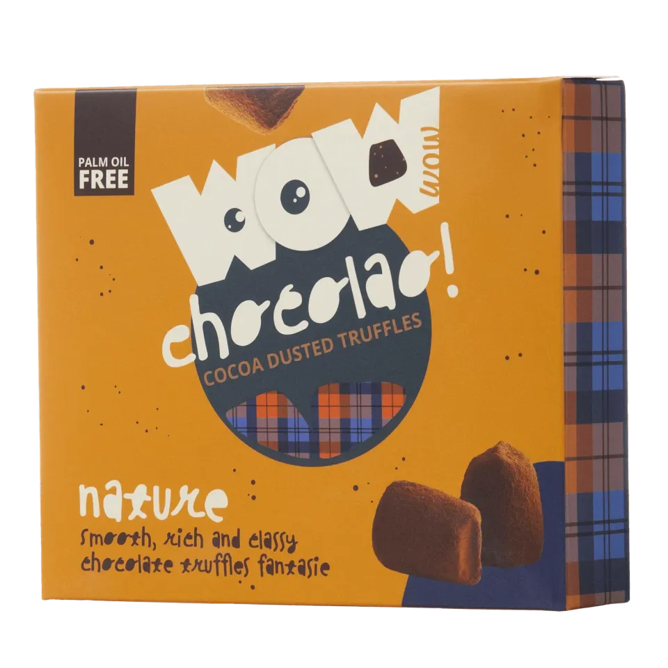 WOW Chocolao Klassiek Chocoladetruffels XL 250g puur