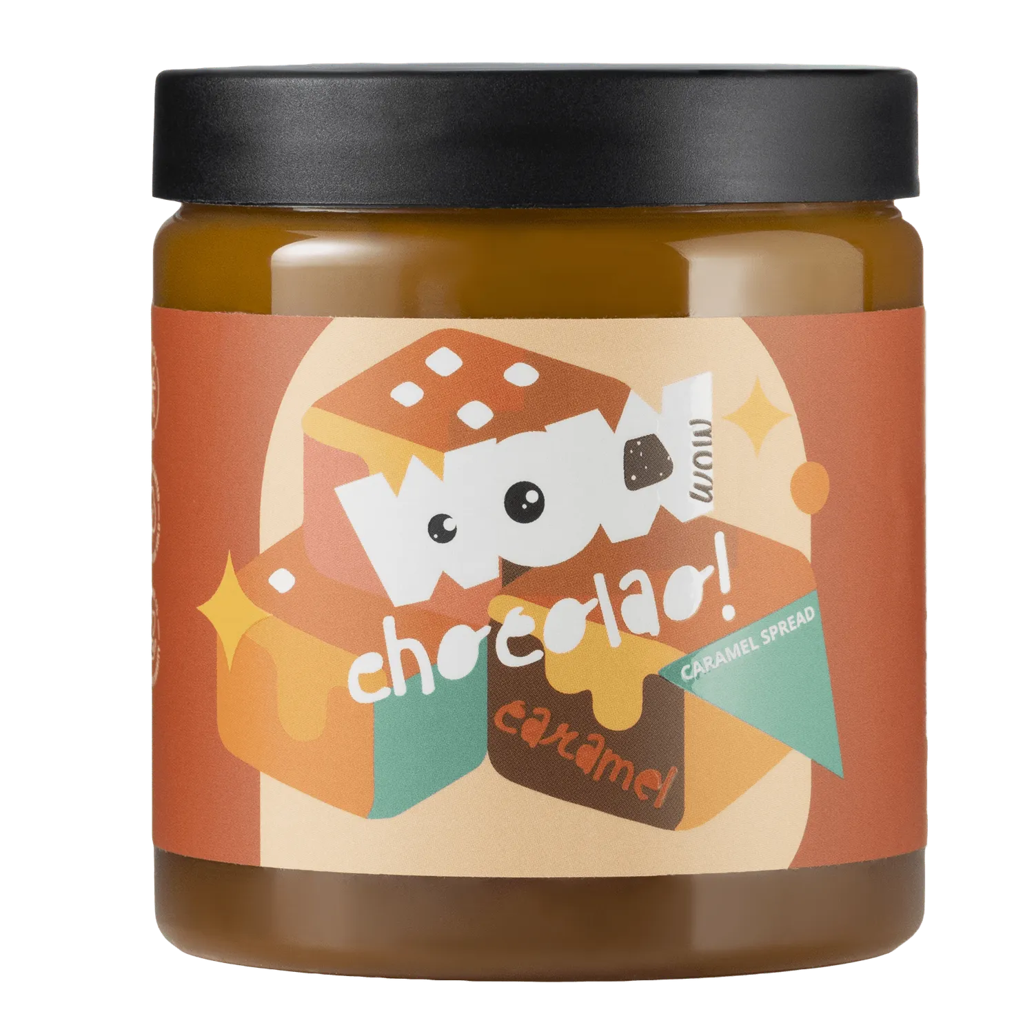 WOW Chocolao Luxe Karamelspread 275g pot karamel