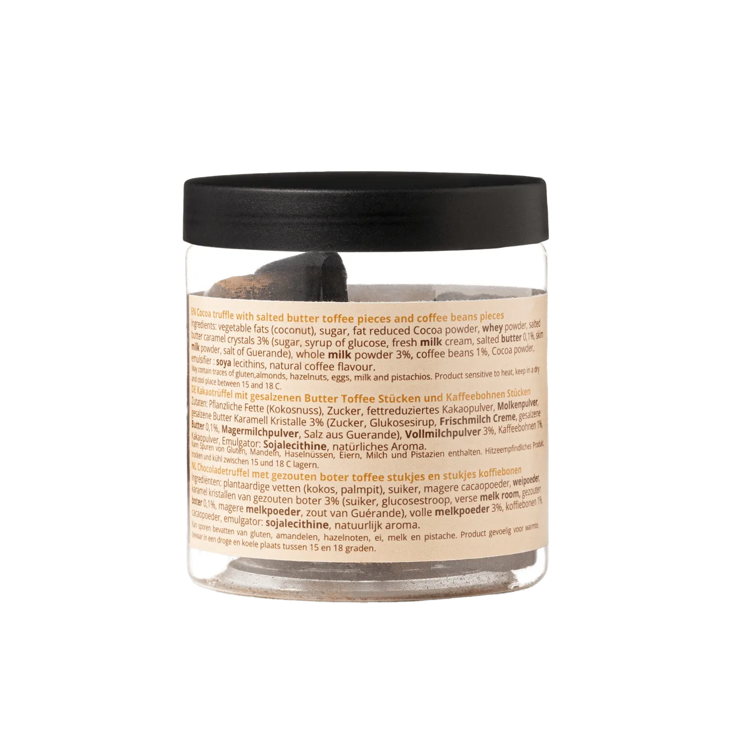 WOW Chocolao Caramel Macchiato Truffels 130g Pot