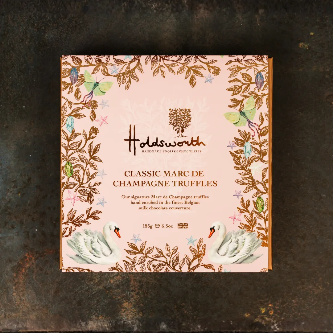 Holdsworth Classic Marc de Champagne truffels 185g melk