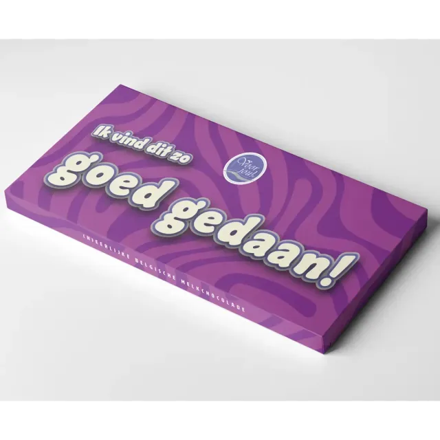 Voor Jou Wensreep Goed Gedaan chocoladereep melk