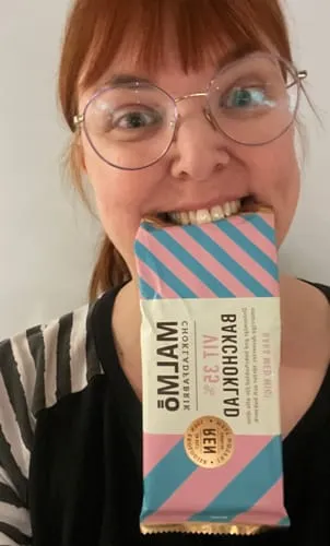 Malmö Chokladfabrik Bakchoklad Vit 35% 96g witte couverture