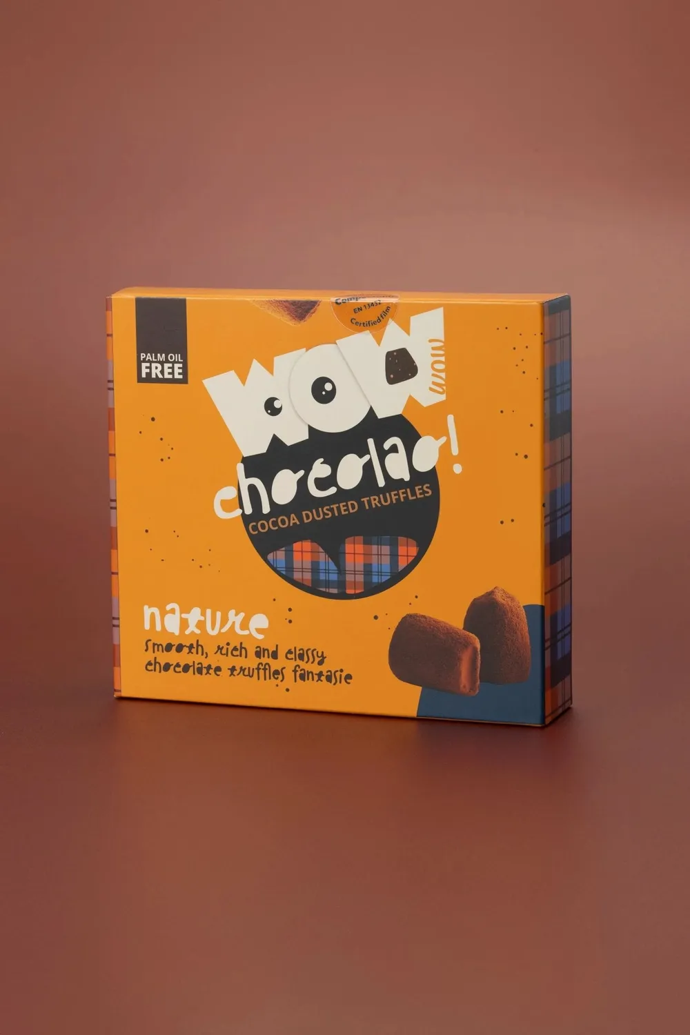 WOW Chocolao Klassiek Chocoladetruffels XL 250g puur
