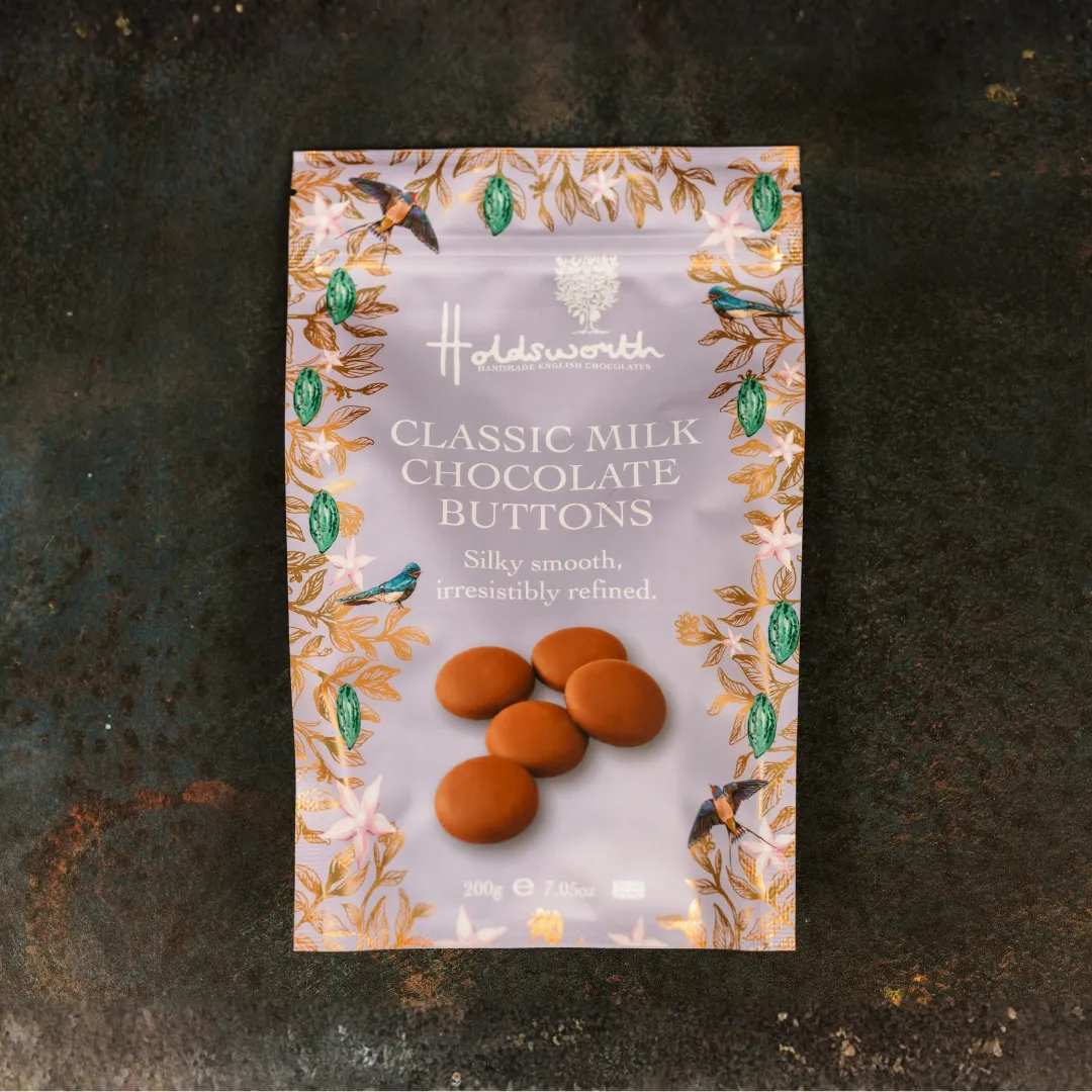 Holdsworth Classic Milk Chocolate Buttons 200g melk
