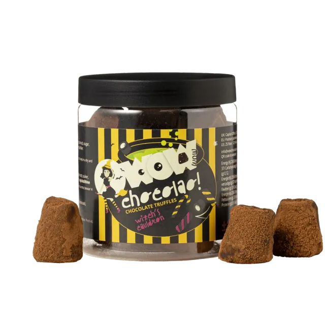 WOW Chocolao Heksenketel Truffels 130g Pot drop