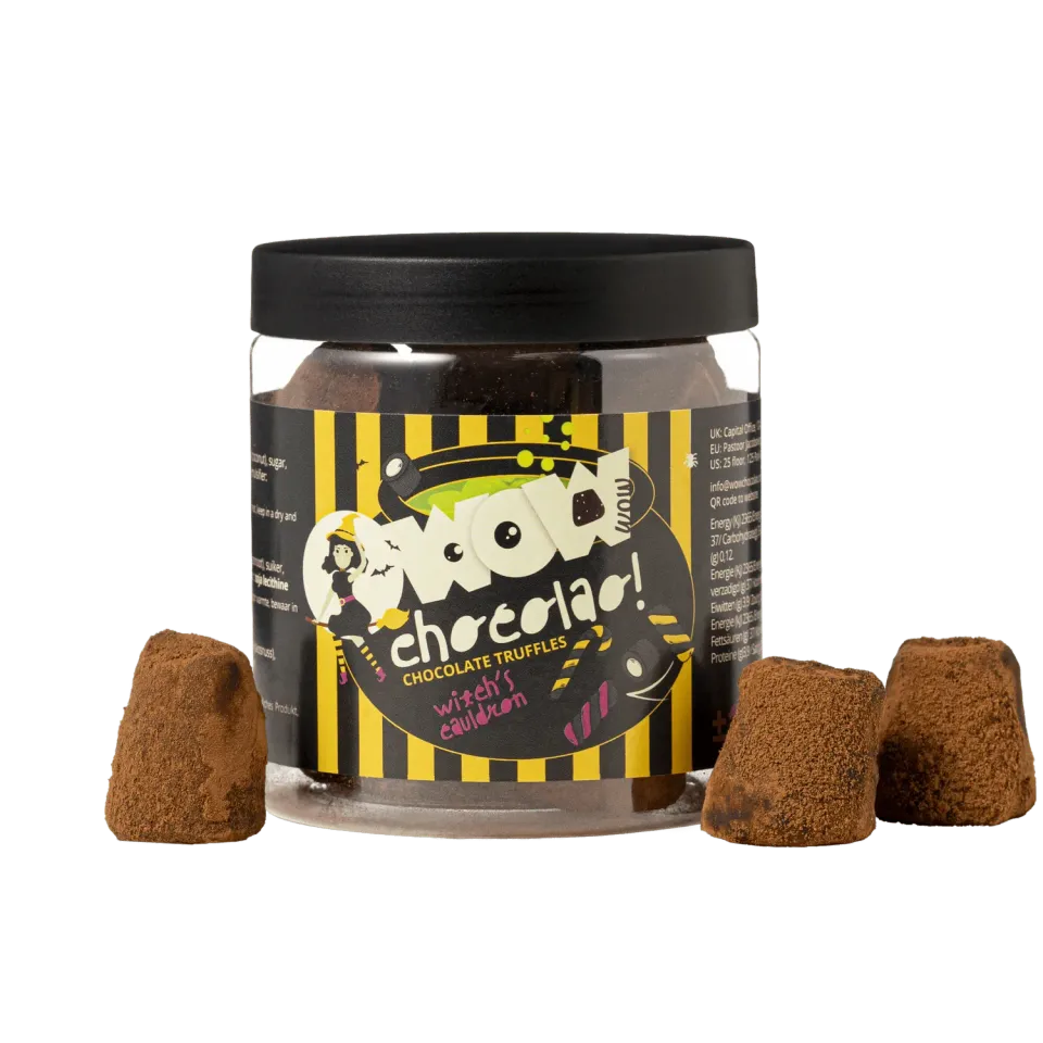 WOW Chocolao Heksenketel Truffels 130g Pot drop