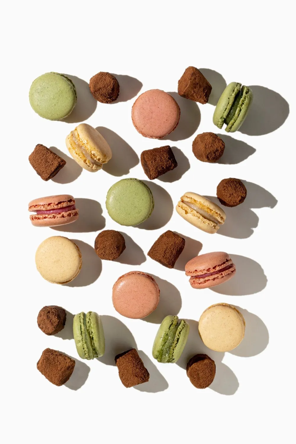 WOW Chocolao Kerst Macaron Chocoladetruffels Pot 130g feest