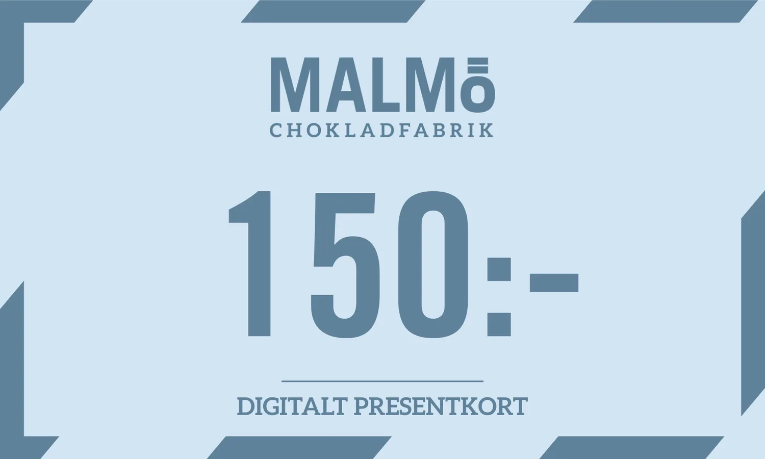 Malmö Chokladfabrik digitale cadeaukaart chocolade cadeau per e-mail