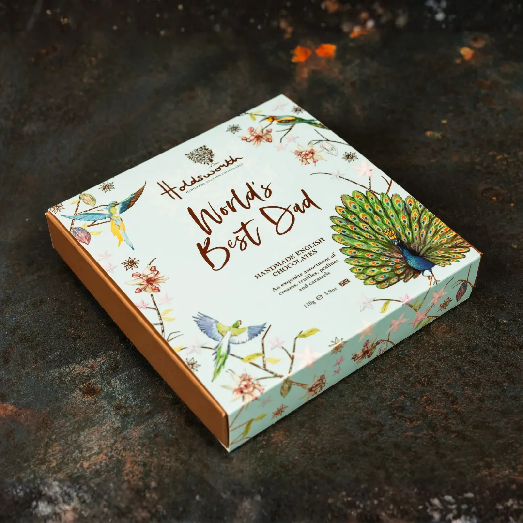 Holdsworth World's Best Dad Gift Box chocolade 110g assorti