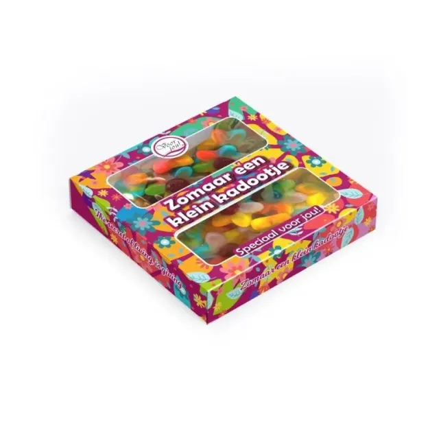 Voor jou Zomaar een kadootje snoep regenboog