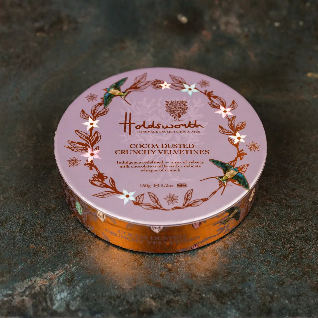 Holdsworth Cocoa Dusted Crunchy Velvetines truffels 150g melk
