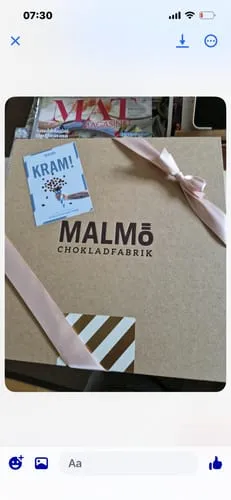 Malmö Chokladfabrik Favoriterna chocoladecadeau 346 g bio