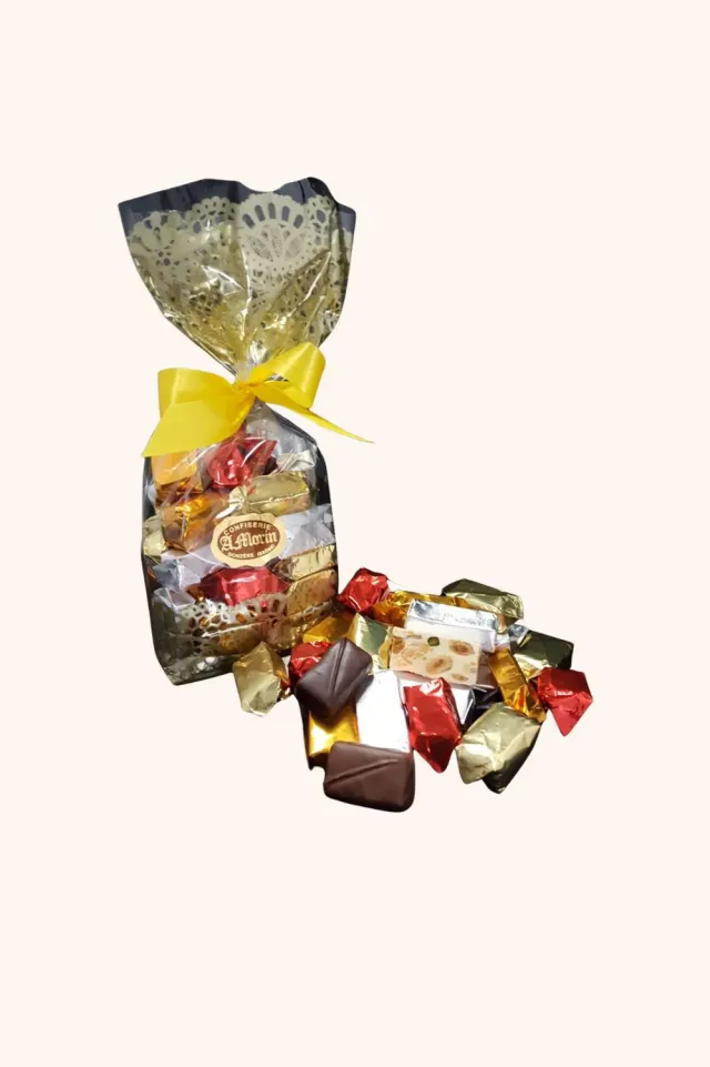 Chocolaterie Morin Dominos nougat 250g zacht Montélimar