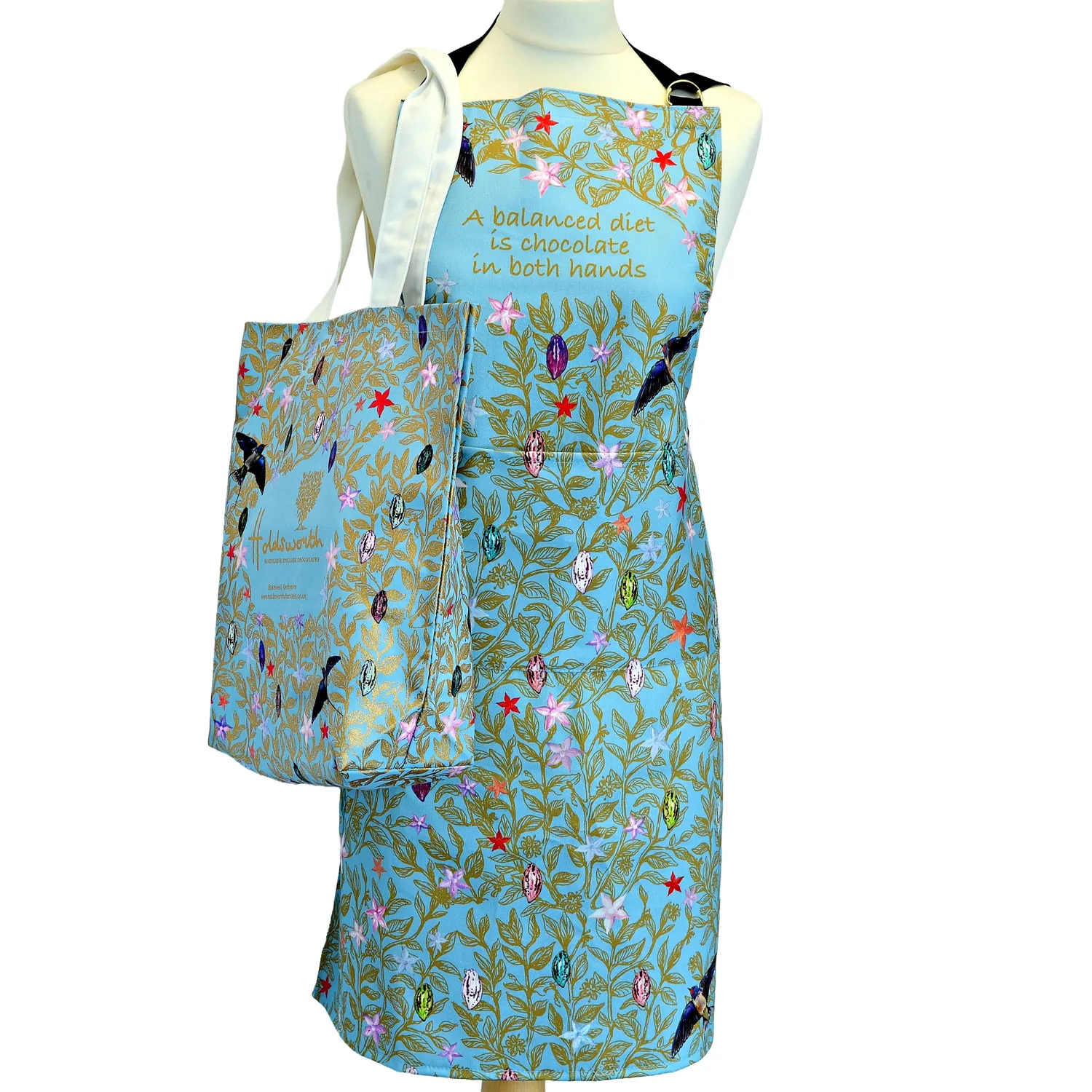 Holdsworth Apron schort cacao peulen keuken