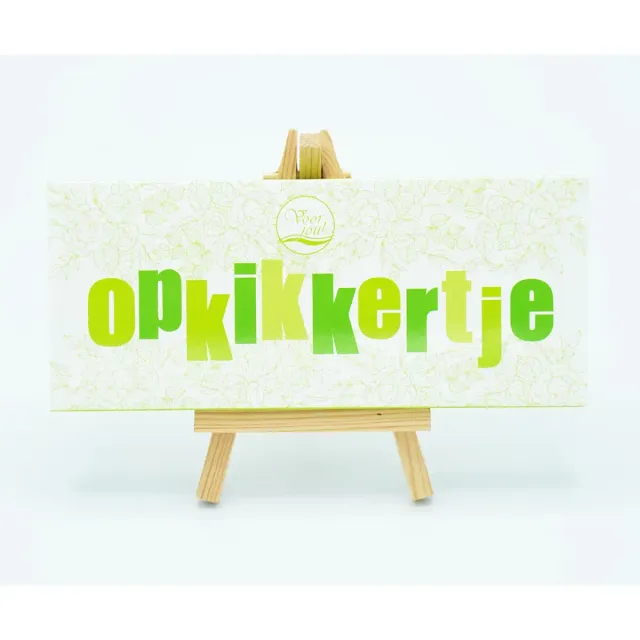 Voor jou Wensreep Boeket Opkikkertje chocoladereep