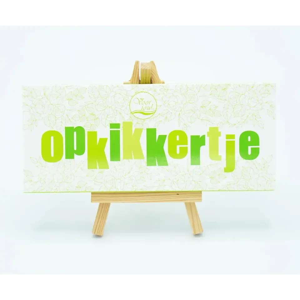 Voor jou Wensreep Boeket Opkikkertje chocoladereep