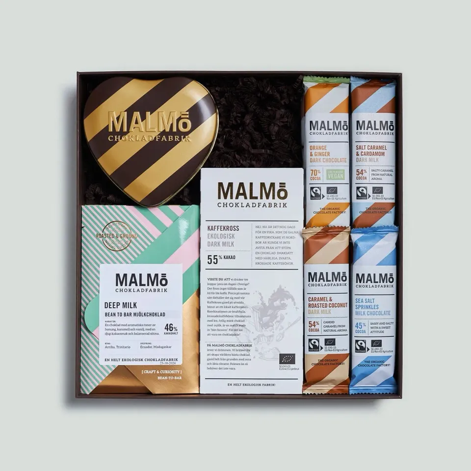 Malmö Chokladfabrik Chokladgåva Drömchoklad doos cadeau XXL