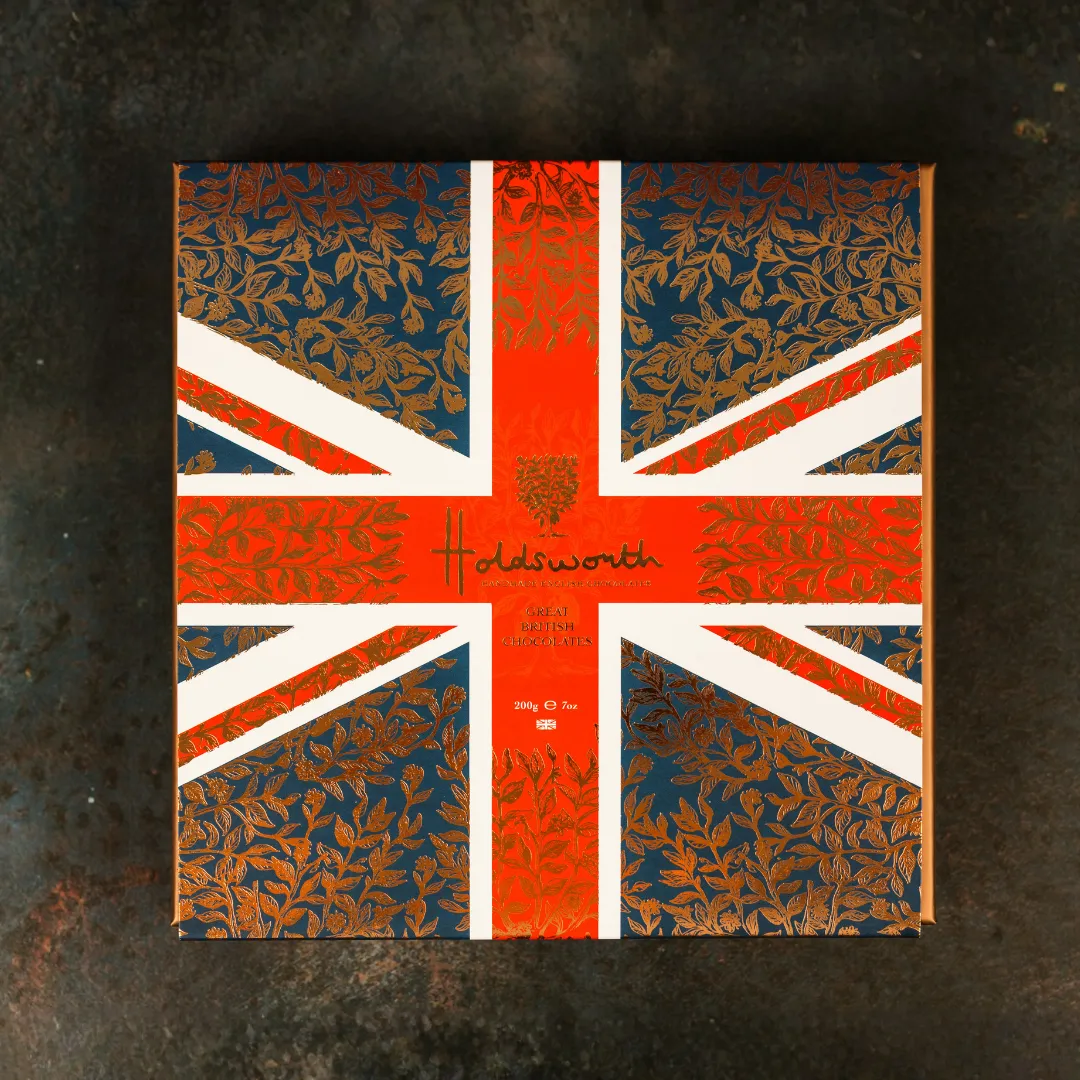 Holdsworth Union Jack Collection chocolade 200g assorti