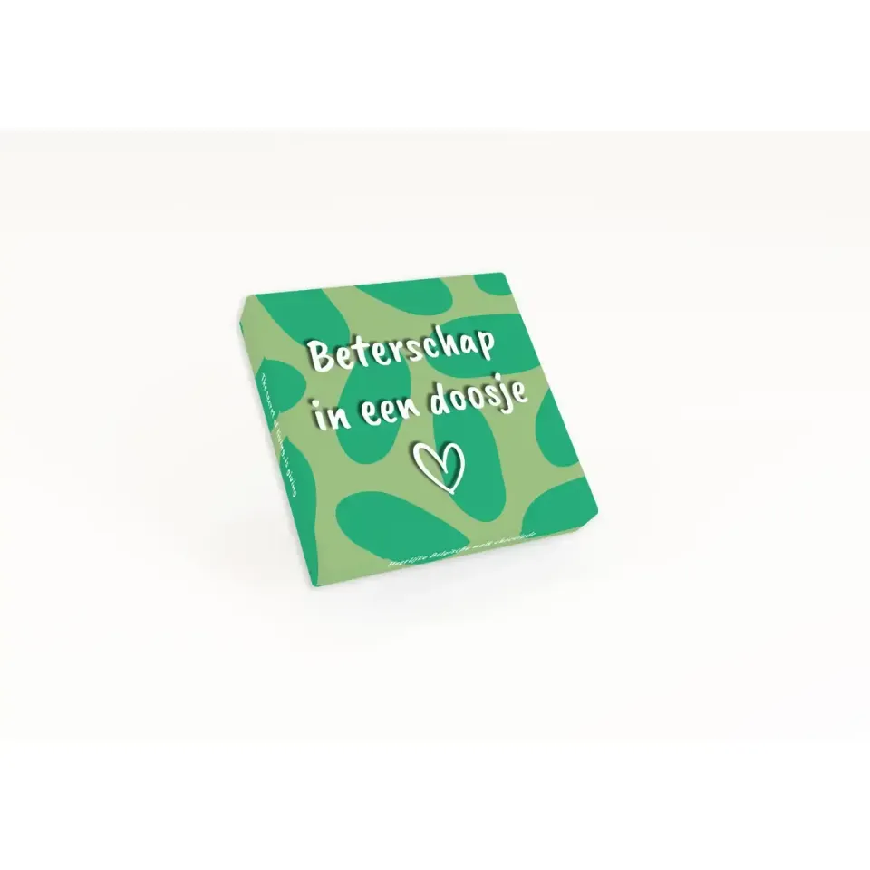Voor Jou Vrolijke Lijn Beterschap chocolade cadeau melk