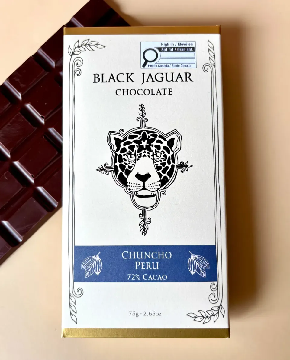 Black Jaguar Dark Chuncho 77% chocoladereep puur