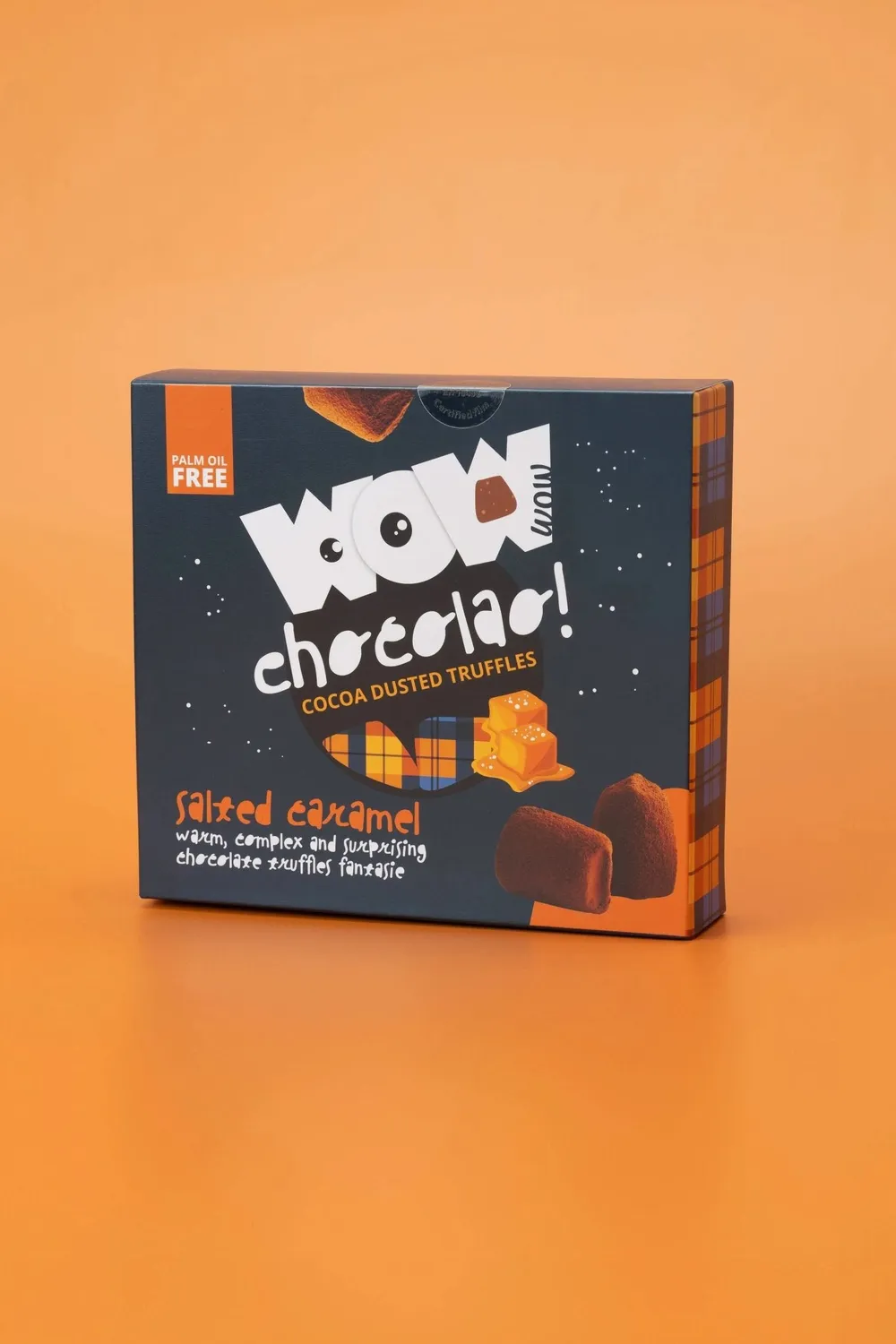 WOW Chocolao Gezouten Karamel Truffels 250g XL Doos