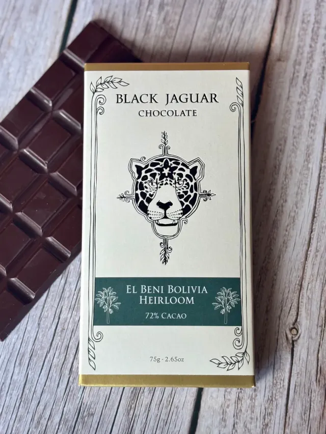Black Jaguar El Beni Bolivia 72% chocoladereep heirloom