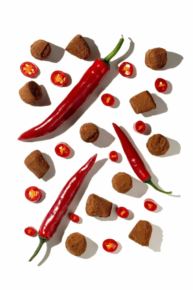 WOW Chocolao Chili chocolade truffels 3 kg pittig
