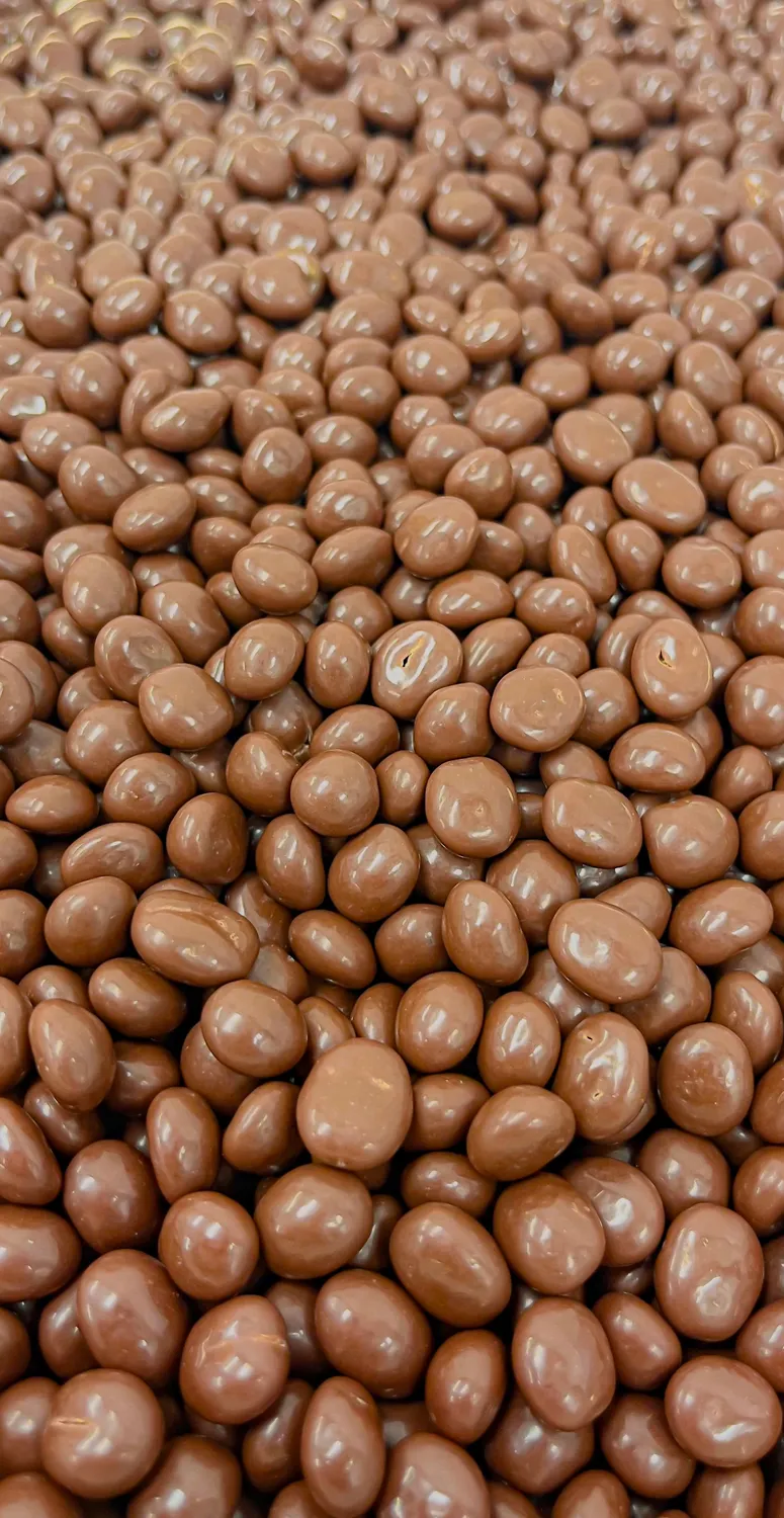 Feliu Chocolate Café melkchocolade koffiebonen 90g pot
