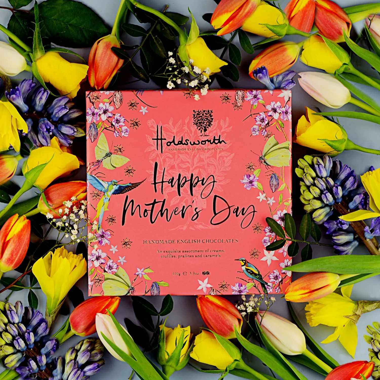 Holdsworth Happy Mother's Day Gift Box chocolade 110g assorti