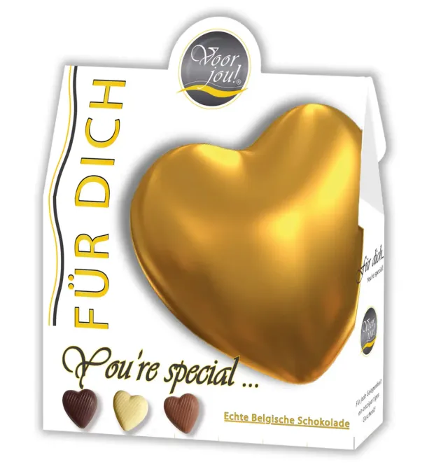 Voor jou Für Dich You're Special chocolade cadeau