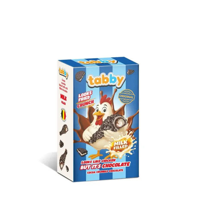 Tabby Cocoa Drumstick chocolade 50g puur cacao