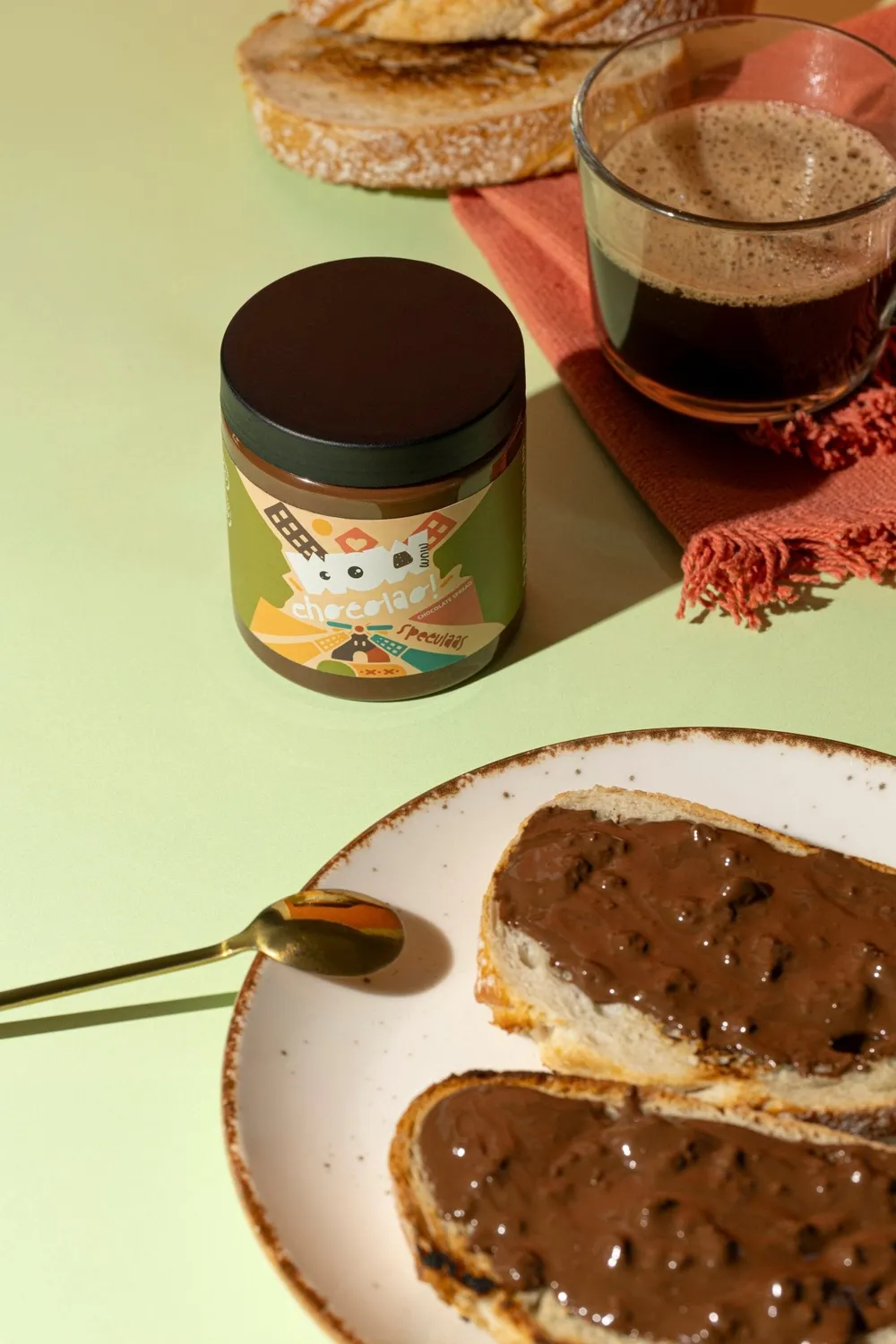 WOW Chocolao Speculoos chocoladepasta 275g speculoos