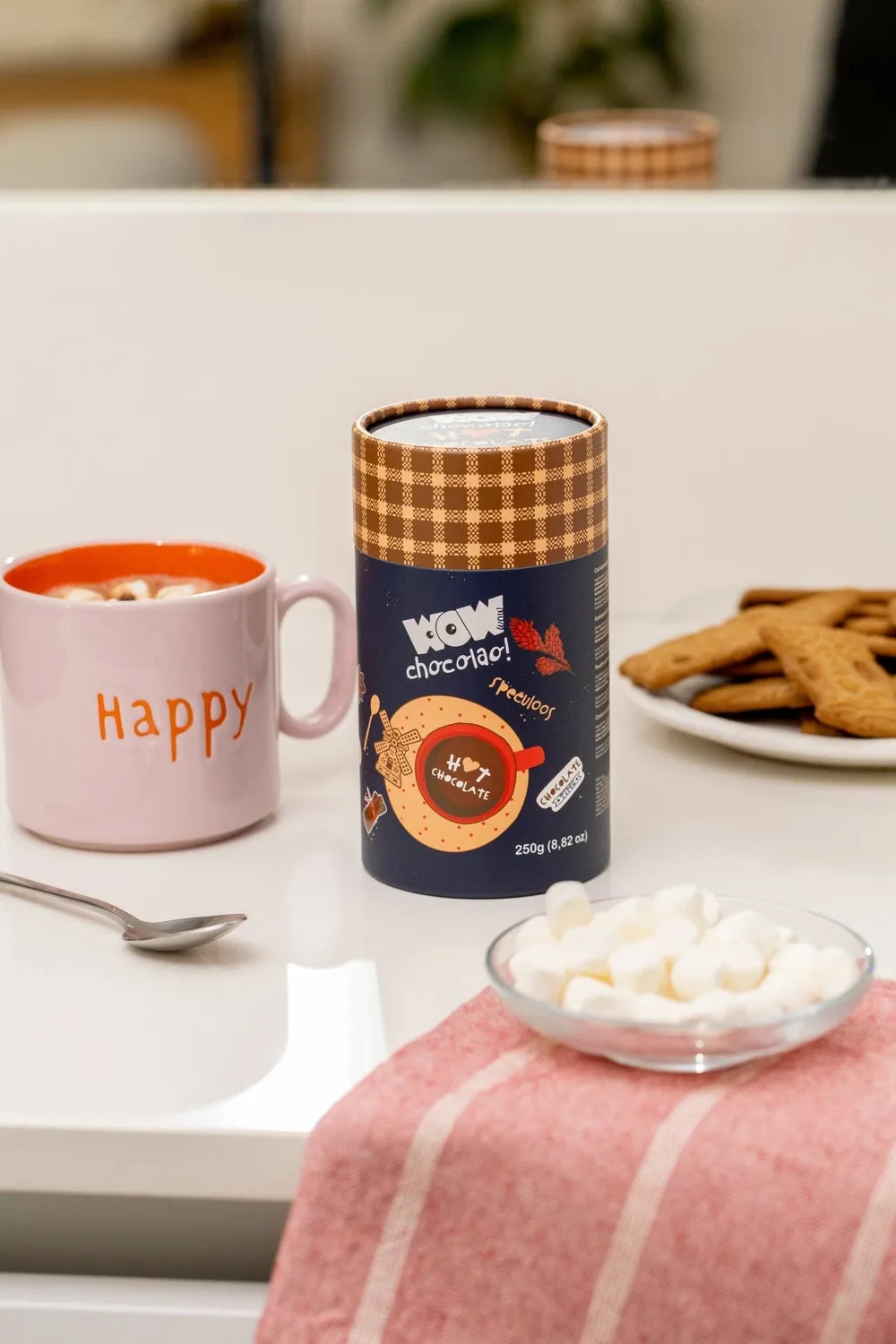 WOW Chocolao Speculoos warme chocolademelk 250g kruidig