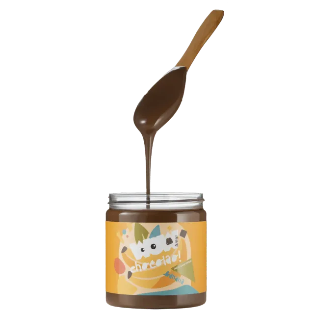WOW Chocolao Banaan chocolade spread 275g banoffee