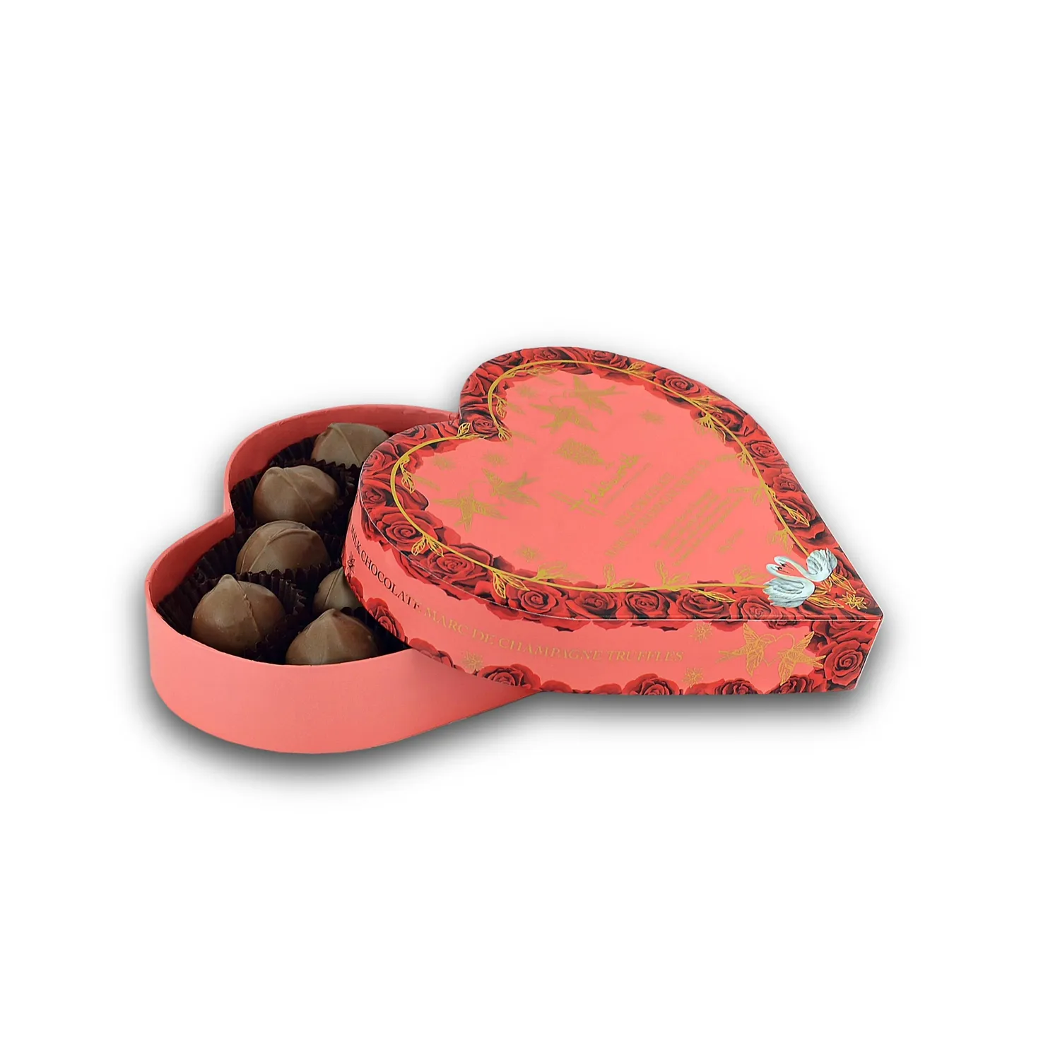 Holdsworth Milk Chocolate Marc de Champagne Truffles 130g melk