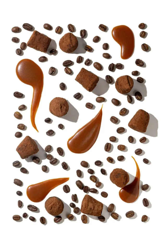 WOW Chocolao Caramel Macchiato Truffels Bulkzak 3kg Koffie