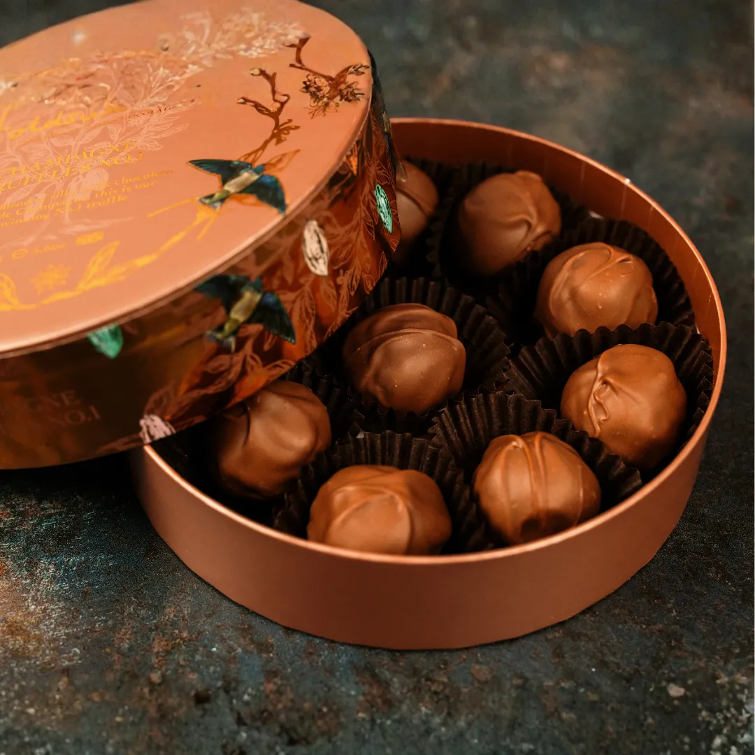 Holdsworth Champagne Chocoladetruffels 160g Melk