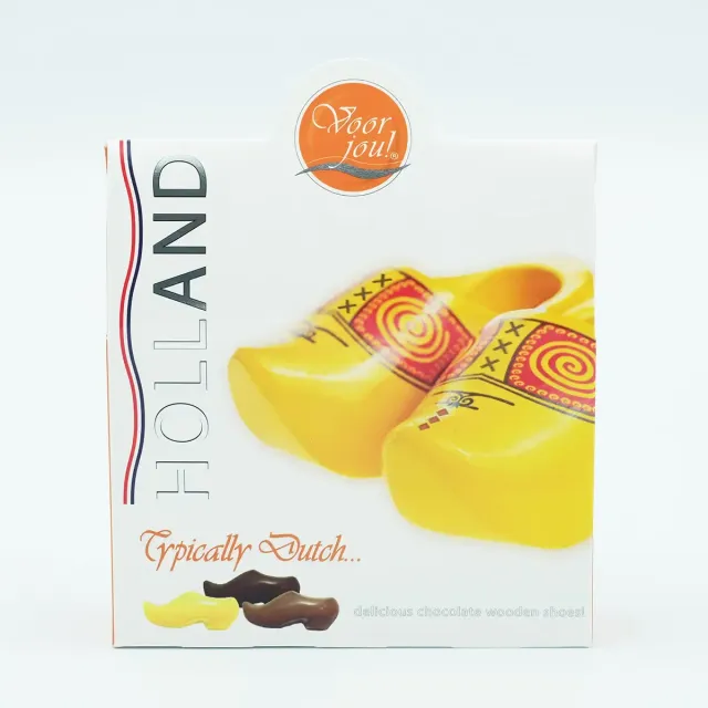 Voor Jou Typical Dutch Wooden Shoes chocolade klompen