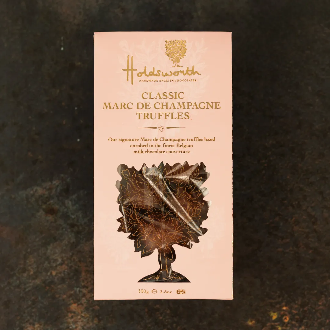 Holdsworth Classic Marc de Champagne truffels 85g melk
