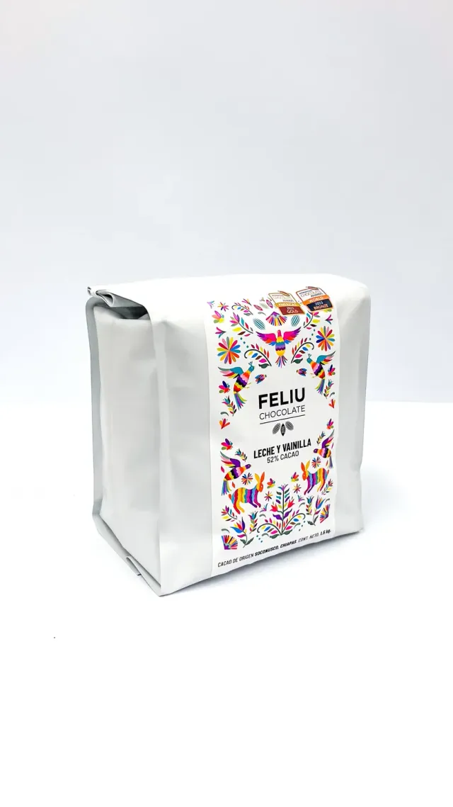 Feliu Chocolate Con Vainilla 57% melk couverture 1,5kg vanille