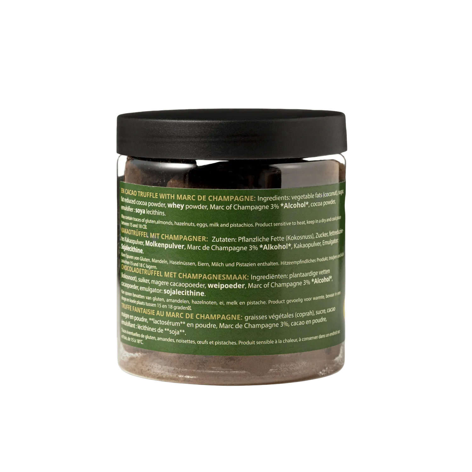 WOW Chocolao Champagne truffels cadeaupot 130g