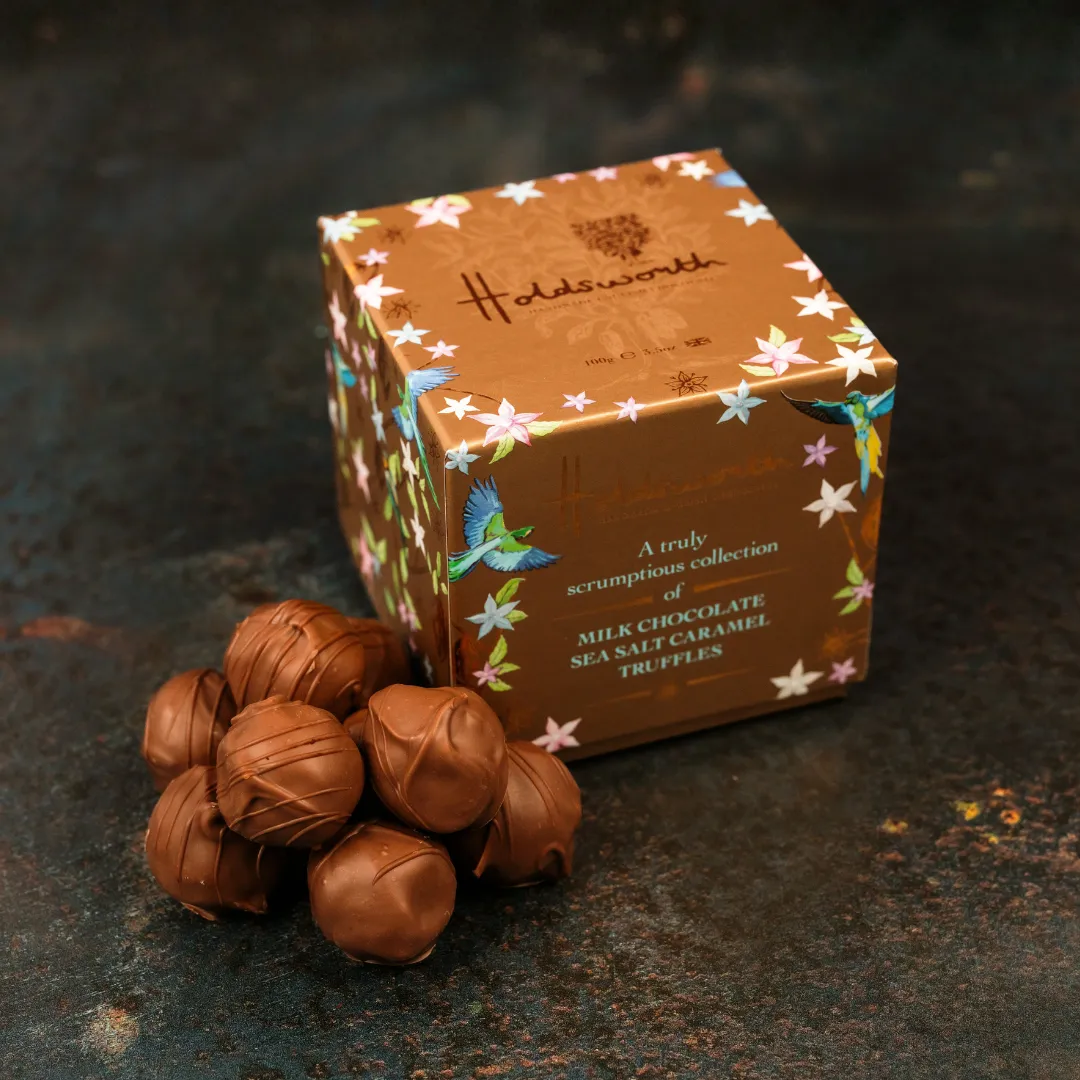 Holdsworth Truly Scrumptious Sea Salt Caramel karamels 100g melk